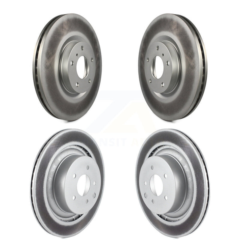 Genius KG-100969 Disc Brake Rotor for 2009-2020 INFINITI G37, Nissan 370Z - Front and Rear