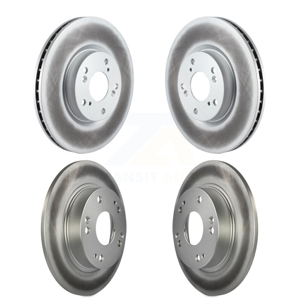 Genius KG-100971 Disc Brake Rotor for 2006-2015 Acura ILX, Honda Civic, Acura CSX - Front and Rear