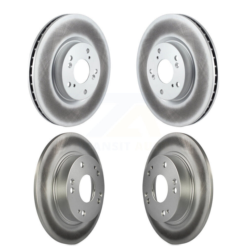Genius KG-100971 Disc Brake Rotor for 2006-2015 Acura ILX, Honda Civic, Acura CSX - Front and Rear