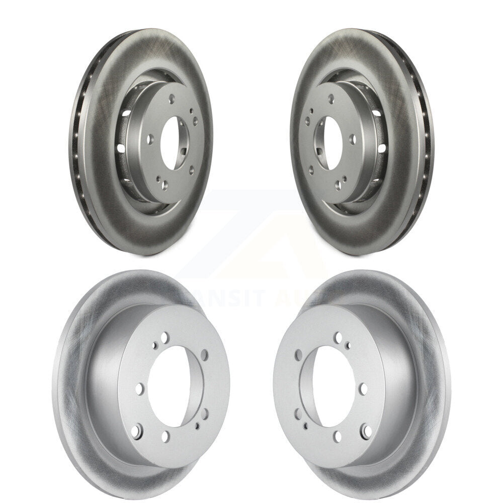 Genius KG-100979 Disc Brake Rotor for 2005-2006 Mitsubishi Outlander - Front and Rear