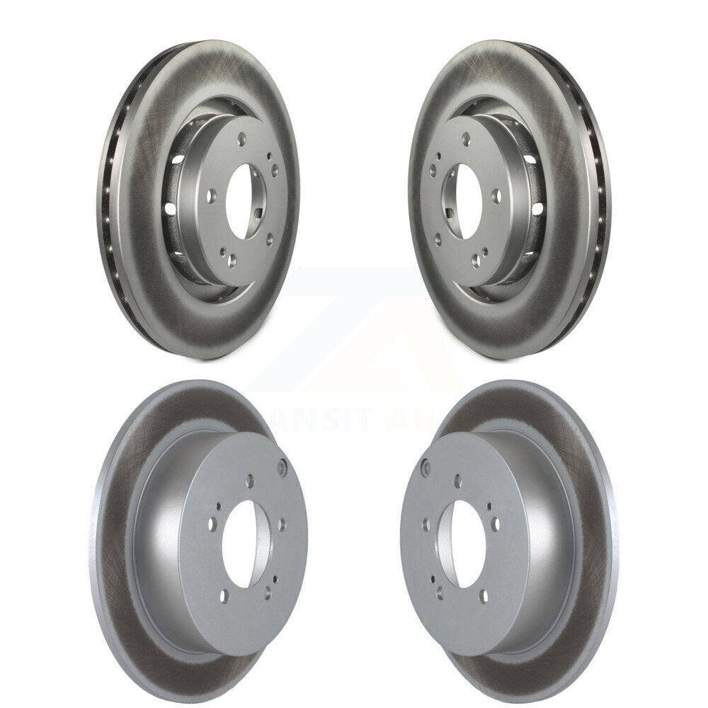 Genius KG-100980 Disc Brake Rotor for 2009 Mitsubishi Lancer - Front and Rear