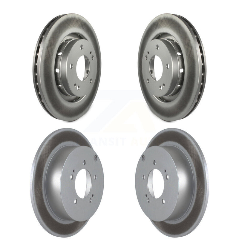 Genius KG-100980 Disc Brake Rotor for 2009 Mitsubishi Lancer - Front and Rear