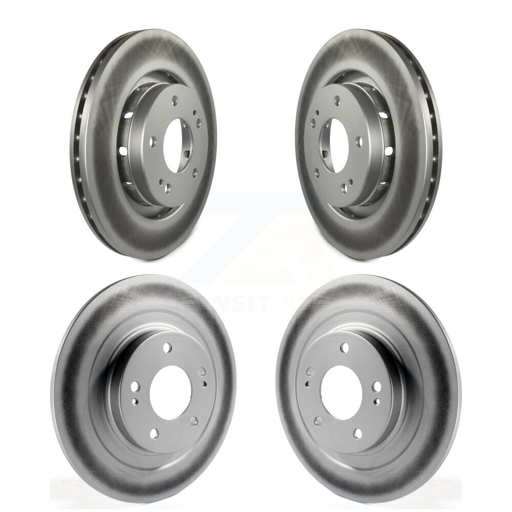 Genius KG-100981 Disc Brake Rotor for 2018-2022 Mitsubishi Outlander PHEV - Front and Rear