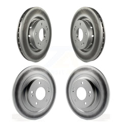 Genius KG-100981 Disc Brake Rotor for 2018-2022 Mitsubishi Outlander PHEV - Front and Rear