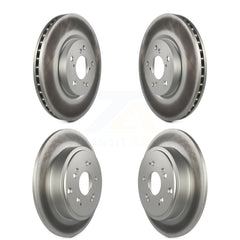 Genius KG-100982 Disc Brake Rotor for 2006-2014 Honda Ridgeline - Front and Rear