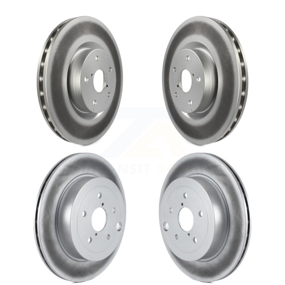 Genius KG-100983 Disc Brake Rotor for 2008-2017 Subaru WRX STI, Subaru Impreza - Front and Rear