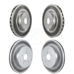 Genius KG-100983 Disc Brake Rotor for 2008-2017 Subaru WRX STI, Subaru Impreza - Front and Rear