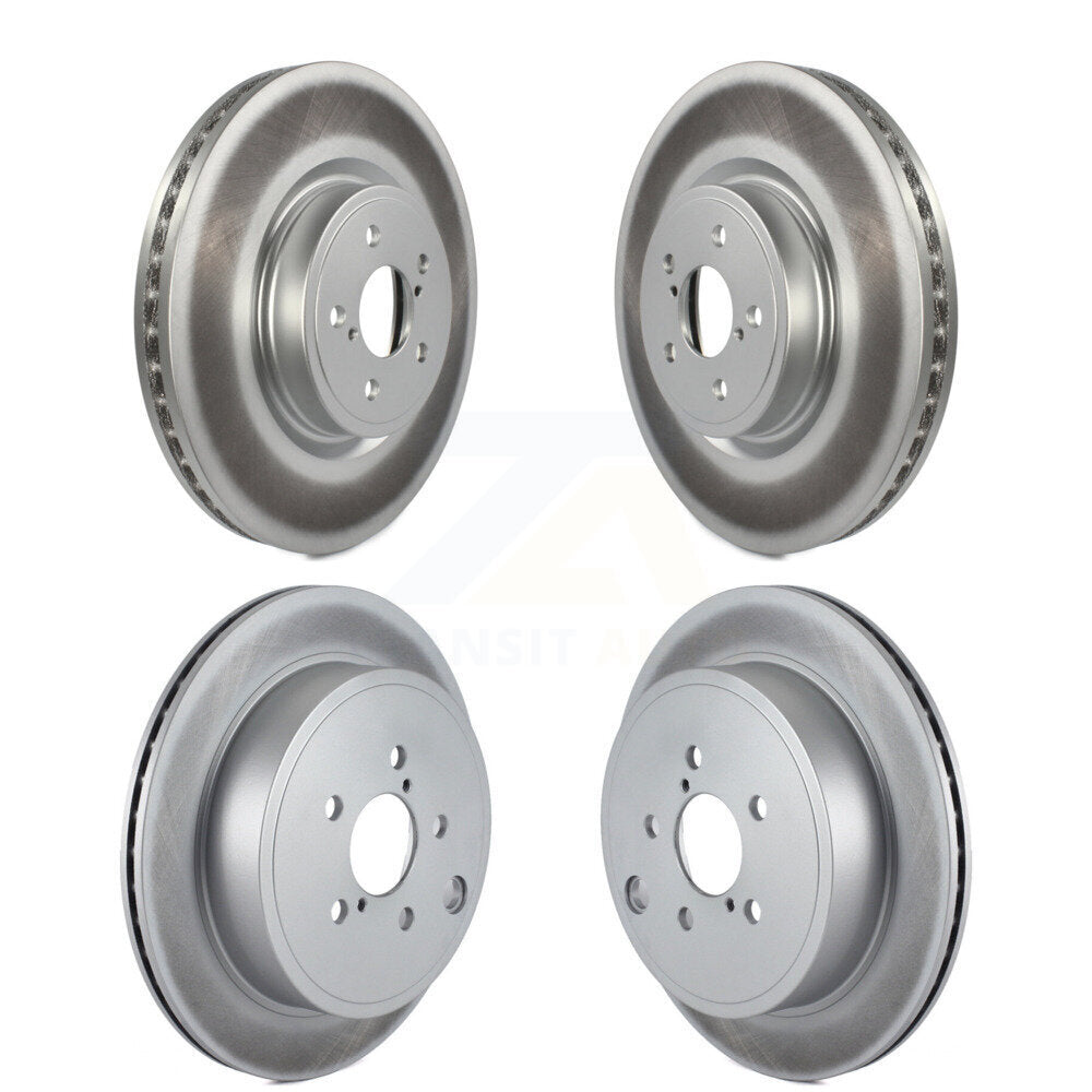 Genius KG-100985 Disc Brake Rotor for 2010-2014 Subaru Legacy, Subaru Outback - Front and Rear