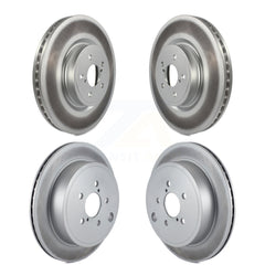 Genius KG-100985 Disc Brake Rotor for 2010-2014 Subaru Legacy, Subaru Outback - Front and Rear