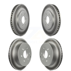 Genius KG-100987 Disc Brake Rotor for 2005-2019 Suzuki Equator, Nissan Frontier - Front and Rear