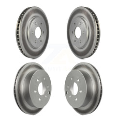 Genius KG-100988 Disc Brake Rotor for 2005-2024 Nissan Frontier, Suzuki Equator, Nissan Xterra - Front and Rear