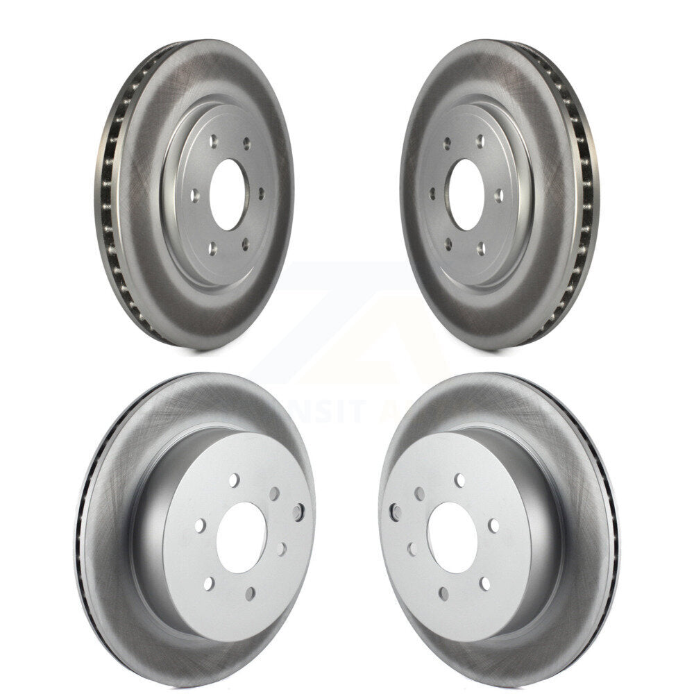 Genius KG-100989 Disc Brake Rotor for 2005-2012 Nissan Pathfinder - Front and Rear