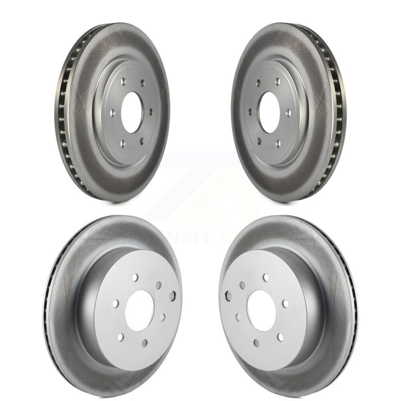 Genius KG-100989 Disc Brake Rotor for 2005-2012 Nissan Pathfinder - Front and Rear