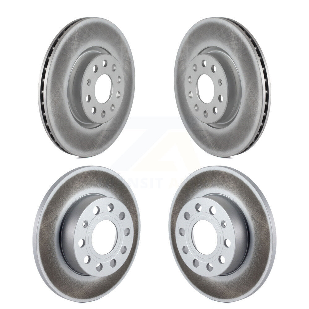 Genius KG-100994 Disc Brake Rotor for 2006-2009 Audi A3, Audi A3 Quattro, Volkswagen Rabbit - Front and Rear