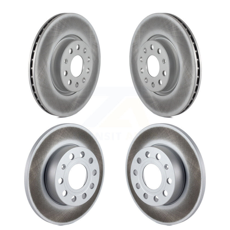 Genius KG-100994 Disc Brake Rotor for 2006-2009 Audi A3, Audi A3 Quattro, Volkswagen Rabbit - Front and Rear
