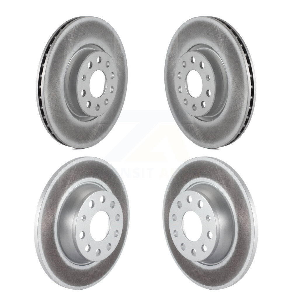 Genius KG-100995 Disc Brake Rotor for 2006-2010 Volkswagen GTI, Audi A3 and More - Front and Rear
