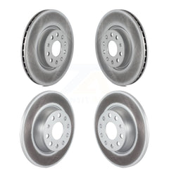 Genius KG-100995 Disc Brake Rotor for 2006-2010 Volkswagen GTI, Audi A3 and More - Front and Rear