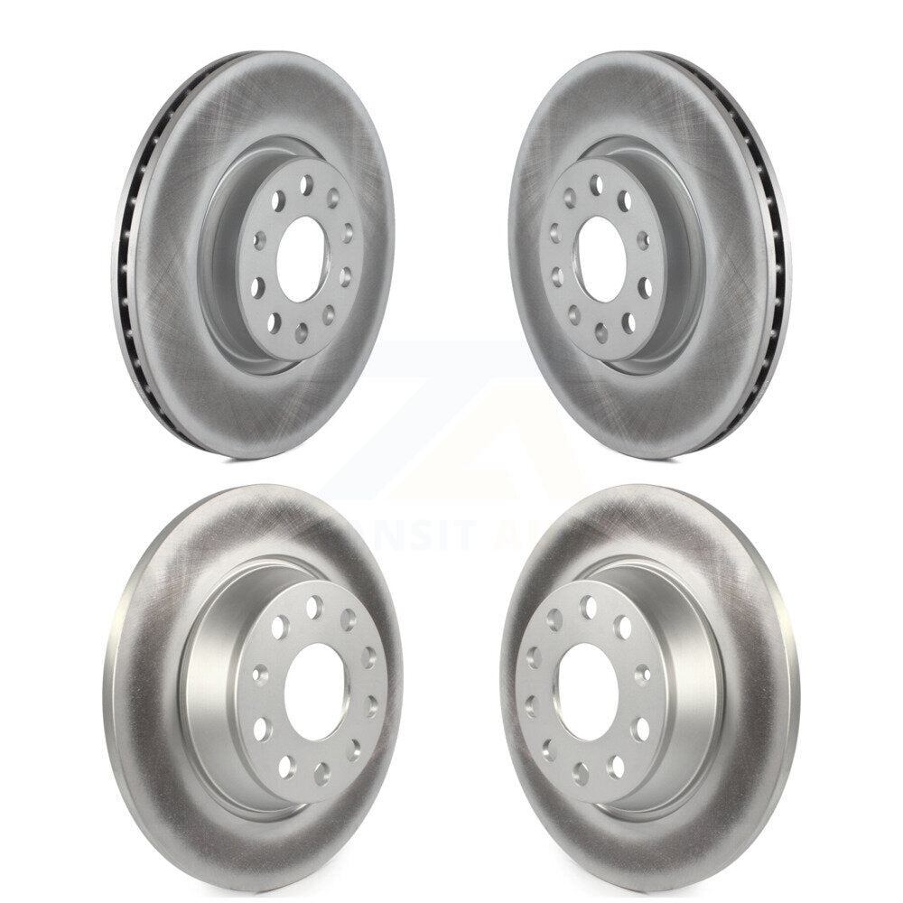 Genius KG-100996 Disc Brake Rotor for 2008-2018 Volkswagen Tiguan Limited, Volkswagen CC and More - Front and Rear
