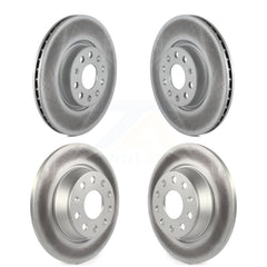Genius KG-100996 Disc Brake Rotor for 2008-2018 Volkswagen Tiguan Limited, Volkswagen CC and More - Front and Rear