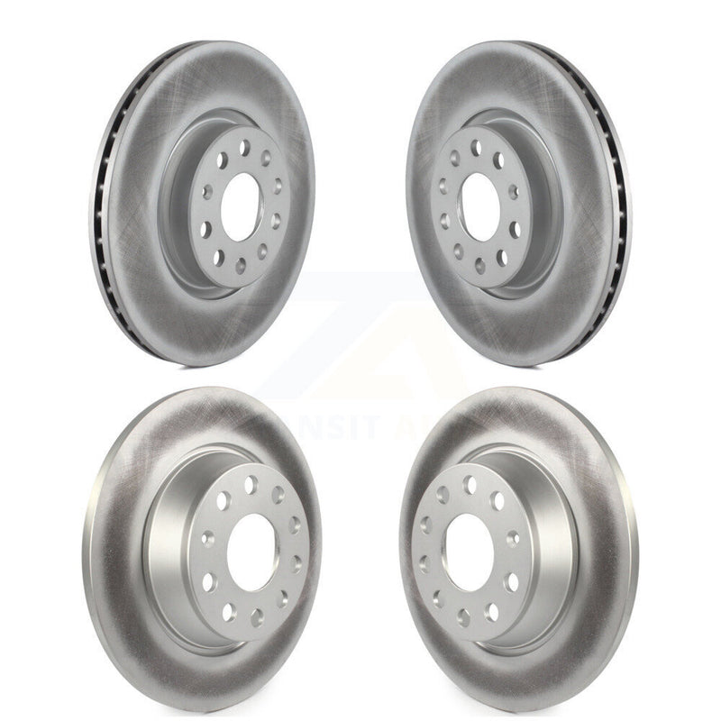 Genius KG-100996 Disc Brake Rotor for 2008-2018 Volkswagen Tiguan Limited, Volkswagen CC and More - Front and Rear