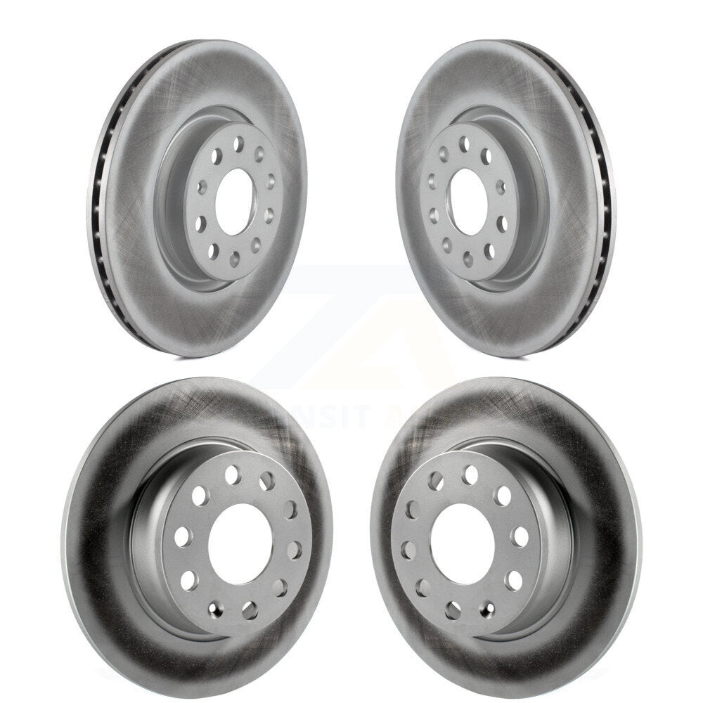 Genius KG-100997 Disc Brake Rotor for 2011-2023 Audi A3 Quattro, Volkswagen Taos and More - Front and Rear