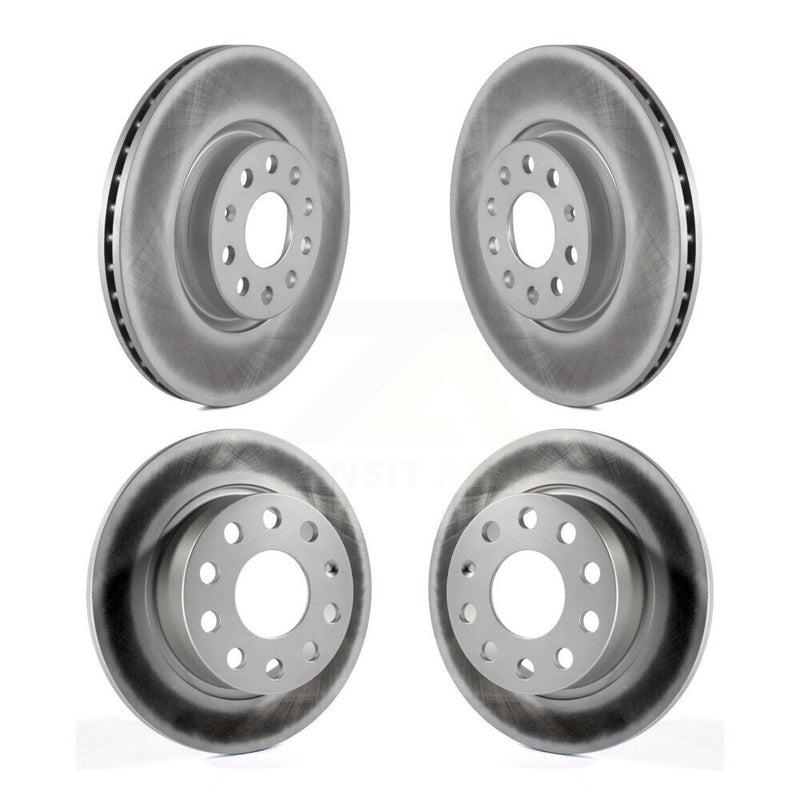 Genius KG-100998 Disc Brake Rotor for 2014-2019 Volkswagen Golf Alltrack, Volkswagen Jetta, Volkswagen Beetle - Front and Rear