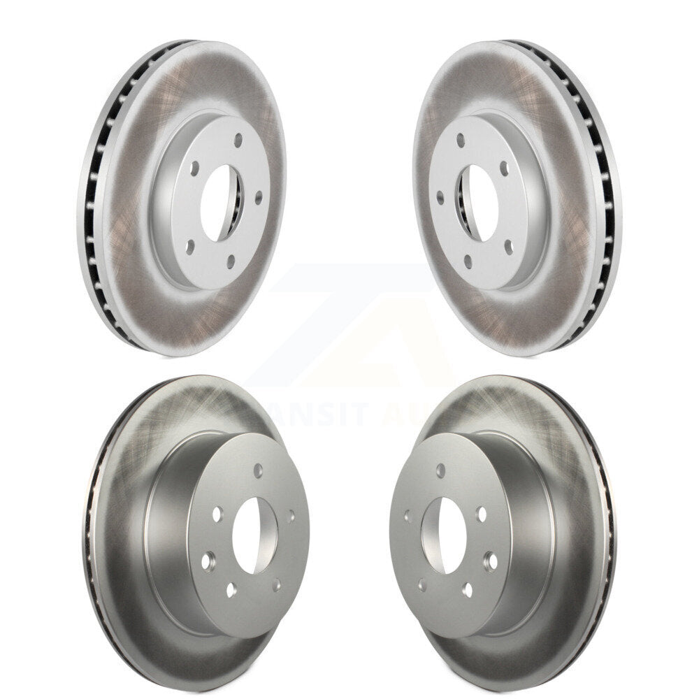 Genius KG-101001 Disc Brake Rotor for 2005-2006 Nissan X-Trail - Front and Rear