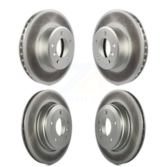 Genius KG-101002 Disc Brake Rotor for 2004-2009 BMW 528i, BMW 525i, BMW 530i - Front and Rear