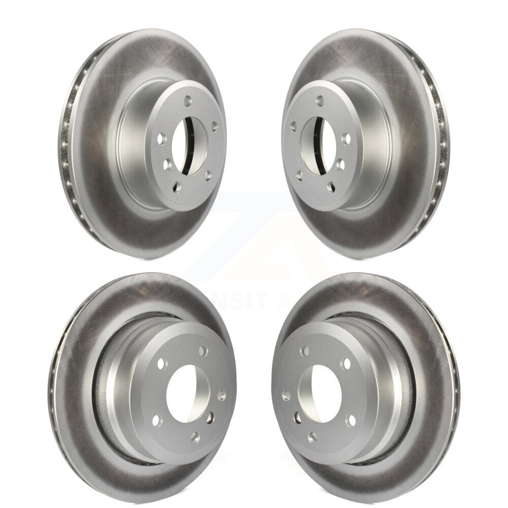 Genius KG-101003 Disc Brake Rotor for 2006-2010 BMW 528i, BMW 528i xDrive and More - Front and Rear
