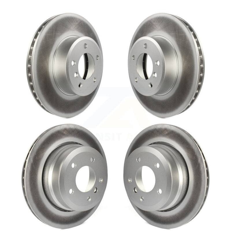 Genius KG-101003 Disc Brake Rotor for 2006-2010 BMW 528i, BMW 528i xDrive and More - Front and Rear