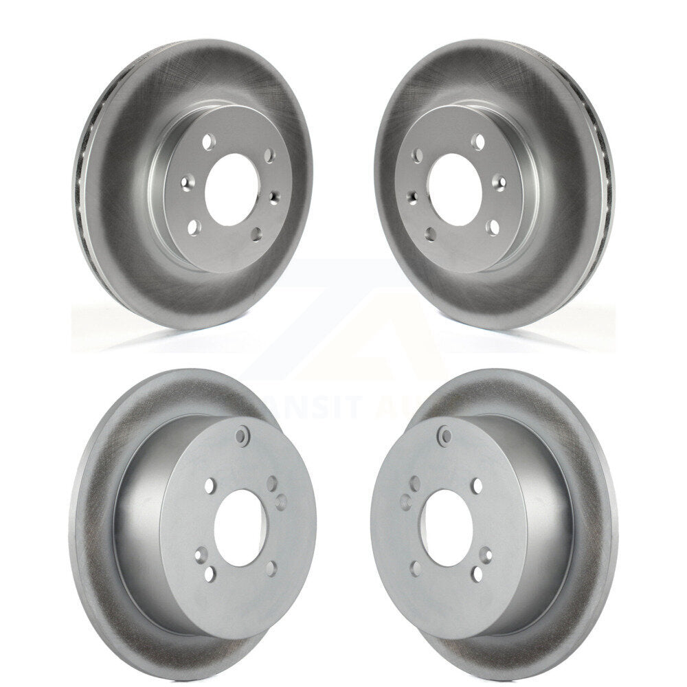 Genius KG-101011 Disc Brake Rotor for 2006-2010 Hyundai Accent, Kia Rio, Kia Rio5 - Front and Rear