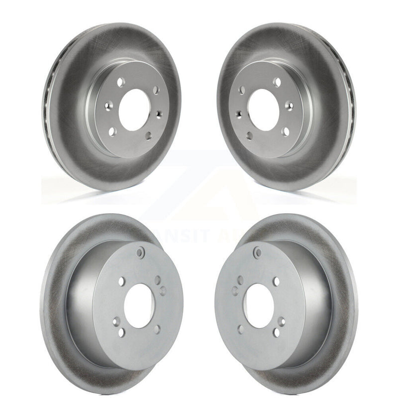 Genius KG-101011 Disc Brake Rotor for 2006-2010 Hyundai Accent, Kia Rio, Kia Rio5 - Front and Rear