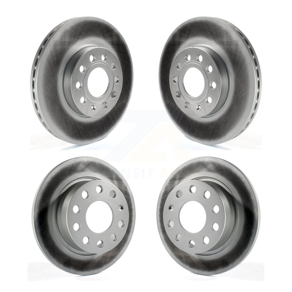 Genius KG-101017 Disc Brake Rotor for 2013-2018 Volkswagen Jetta, Volkswagen Beetle, Volkswagen Golf SportWagen - Front and Rear