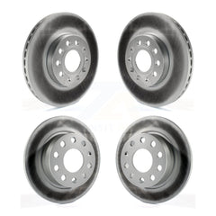 Genius KG-101017 Disc Brake Rotor for 2013-2018 Volkswagen Jetta, Volkswagen Beetle, Volkswagen Golf SportWagen - Front and Rear