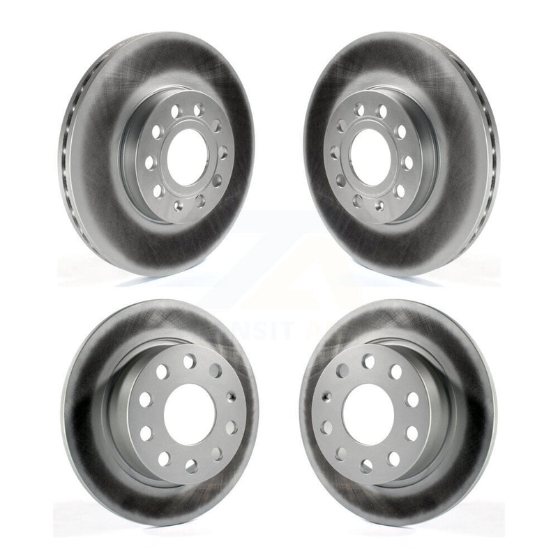 Genius KG-101017 Disc Brake Rotor for 2013-2018 Volkswagen Jetta, Volkswagen Beetle, Volkswagen Golf SportWagen - Front and Rear