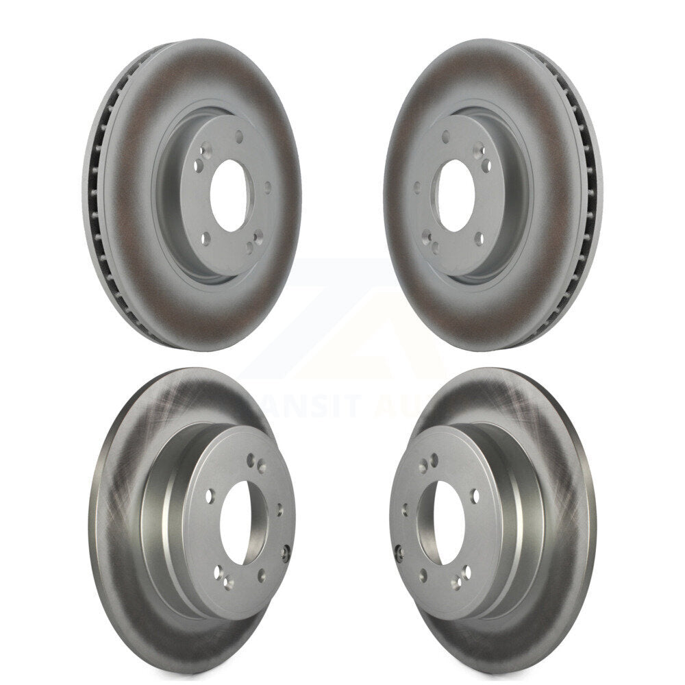 Genius KG-101019 Disc Brake Rotor for 2006-2016 Kia Optima, Hyundai Sonata - Front and Rear