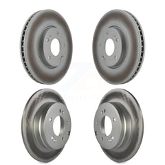 Genius KG-101019 Disc Brake Rotor for 2006-2016 Kia Optima, Hyundai Sonata - Front and Rear