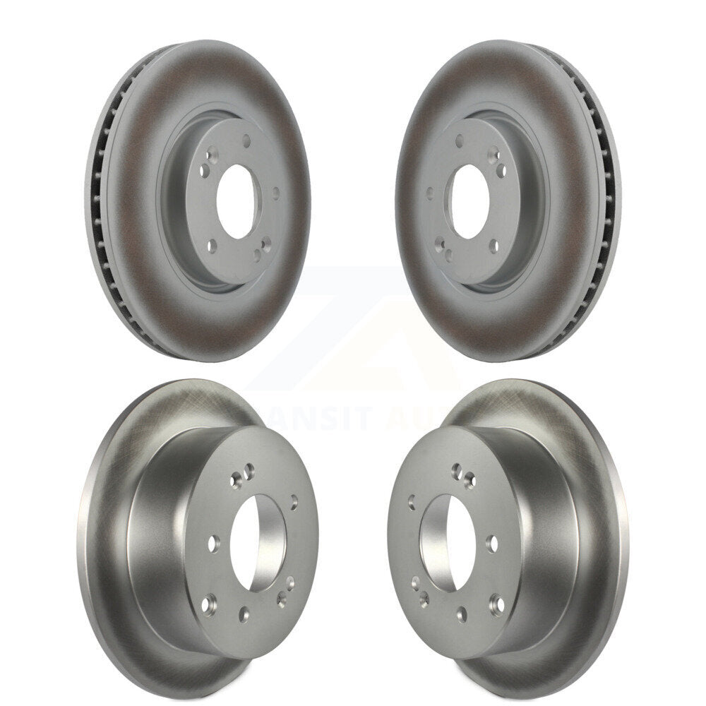 Genius KG-101020 Disc Brake Rotor for 2010-2013 Kia Forte5, Kia Forte, Kia Forte Koup - Front and Rear