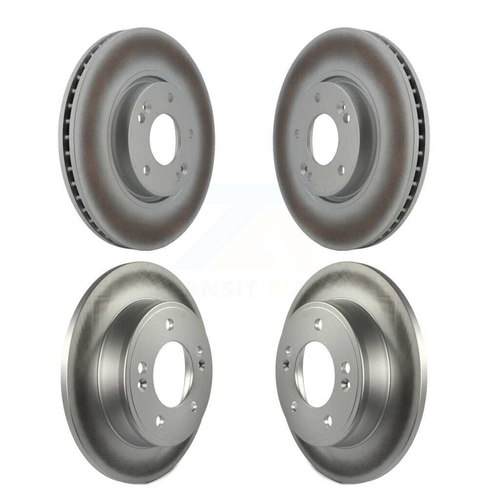 Genius KG-101022 Disc Brake Rotor for 2013-2018 Kia Forte, Kia Forte Koup and More - Front and Rear