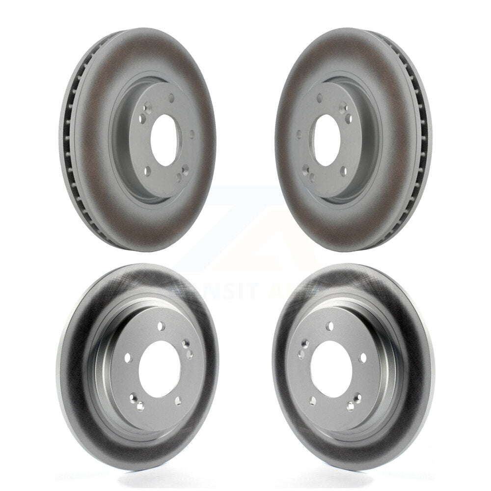Genius KG-101023 Disc Brake Rotor for 2013-2019 Kia Optima, Hyundai Sonata, Kia Soul EV - Front and Rear