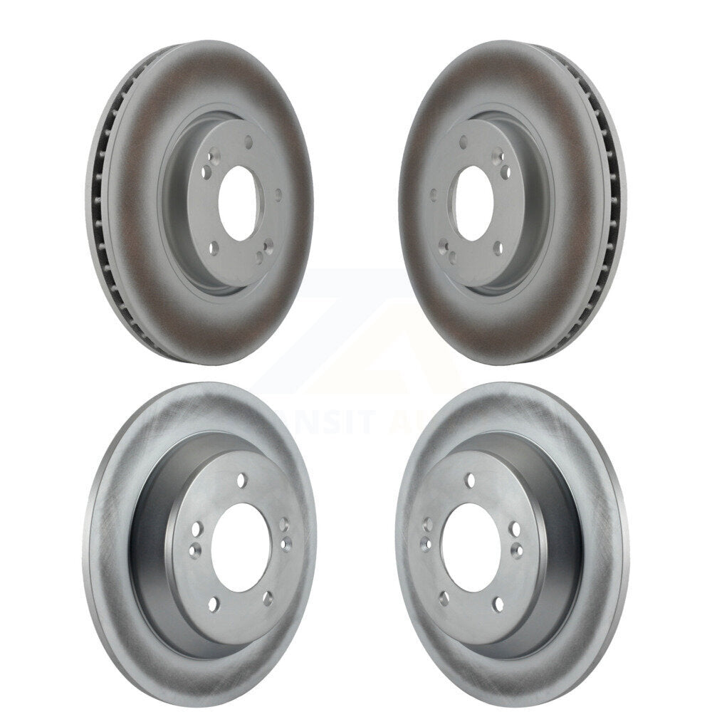 Genius KG-101024 Disc Brake Rotor for 2014-2017 Kia Rondo - Front and Rear