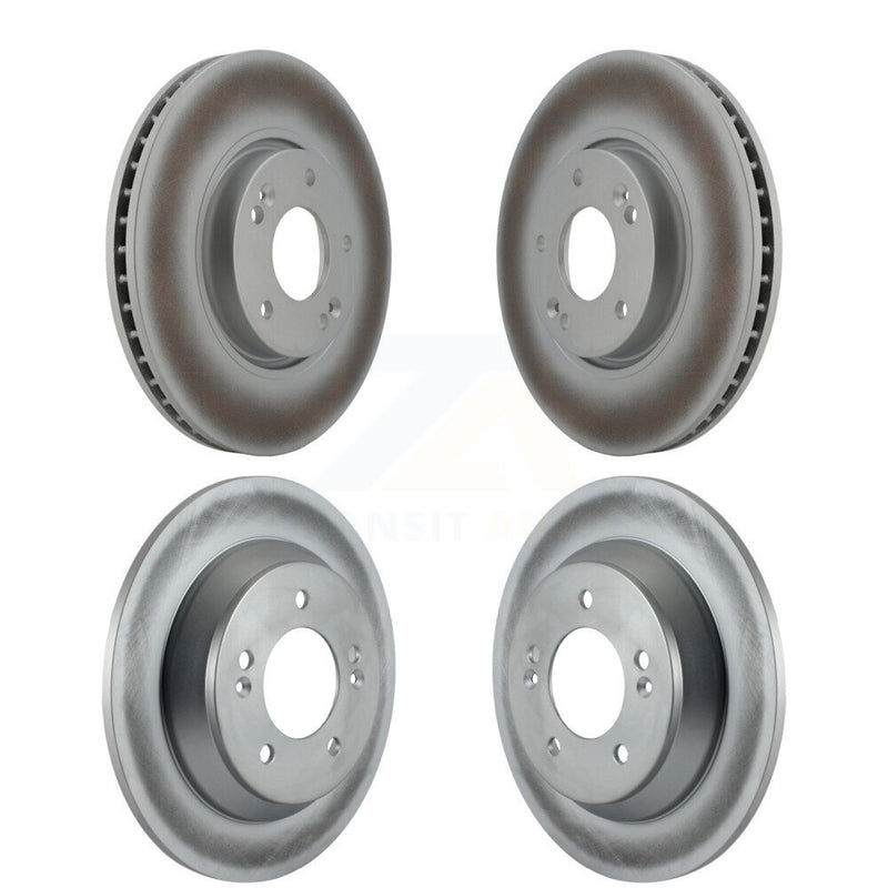 Genius KG-101024 Disc Brake Rotor for 2014-2017 Kia Rondo - Front and Rear