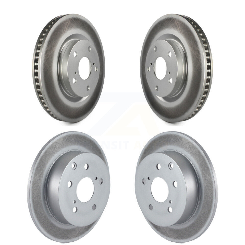 Genius KG-101026 Disc Brake Rotor for 2009-2013 Toyota Matrix, Pontiac Vibe - Front and Rear