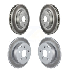 Genius KG-101026 Disc Brake Rotor for 2009-2013 Toyota Matrix, Pontiac Vibe - Front and Rear