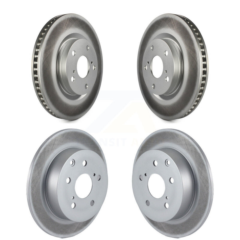 Genius KG-101026 Disc Brake Rotor for 2009-2013 Toyota Matrix, Pontiac Vibe - Front and Rear