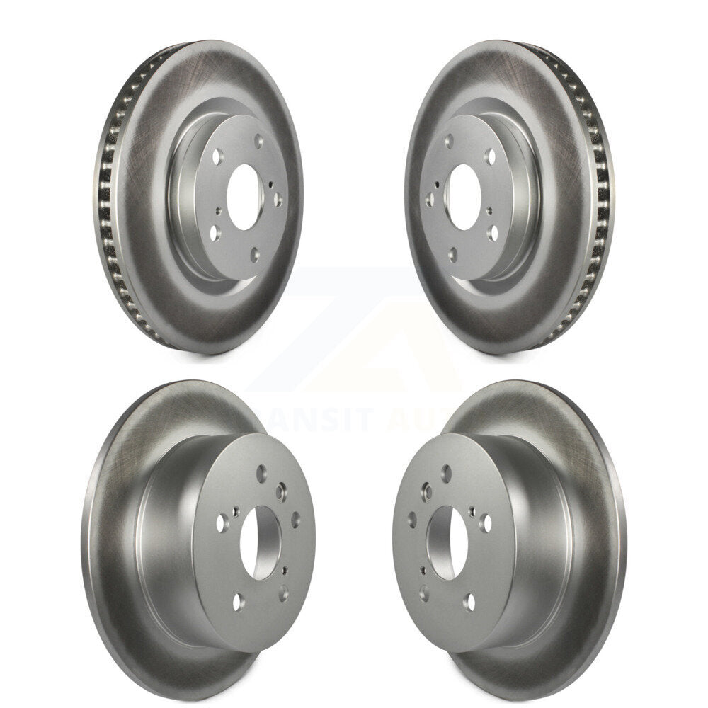 Genius KG-101031 Disc Brake Rotor for 2012-2018 Lexus ES300h, Lexus ES350 and More - Front and Rear