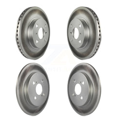 Genius KG-101033 Disc Brake Rotor for 2012-2018 Toyota Yaris - Front and Rear