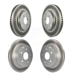 Genius KG-101034 Disc Brake Rotor for 2006-2018 Toyota RAV4, Lexus HS250h - Front and Rear
