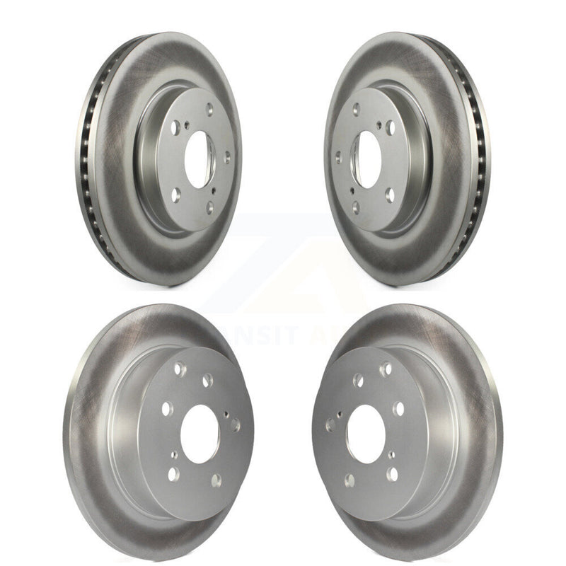 Genius KG-101034 Disc Brake Rotor for 2006-2018 Toyota RAV4, Lexus HS250h - Front and Rear