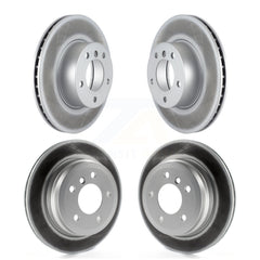 Genius KG-101037 Disc Brake Rotor for 2006-2007 BMW 328i, BMW 328xi, BMW 325xi - Front and Rear